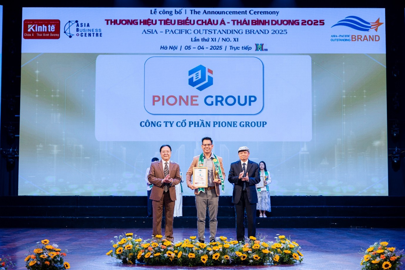 Pione Group Technology Corporation is honored to receive the certificate "Top 5 Typical Brands of Asia - Pacific 2025"